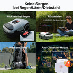 ANTHBOT Genie 800 Mähroboter | RTK, 4G & bis zu 1500 m² Rasenfläche