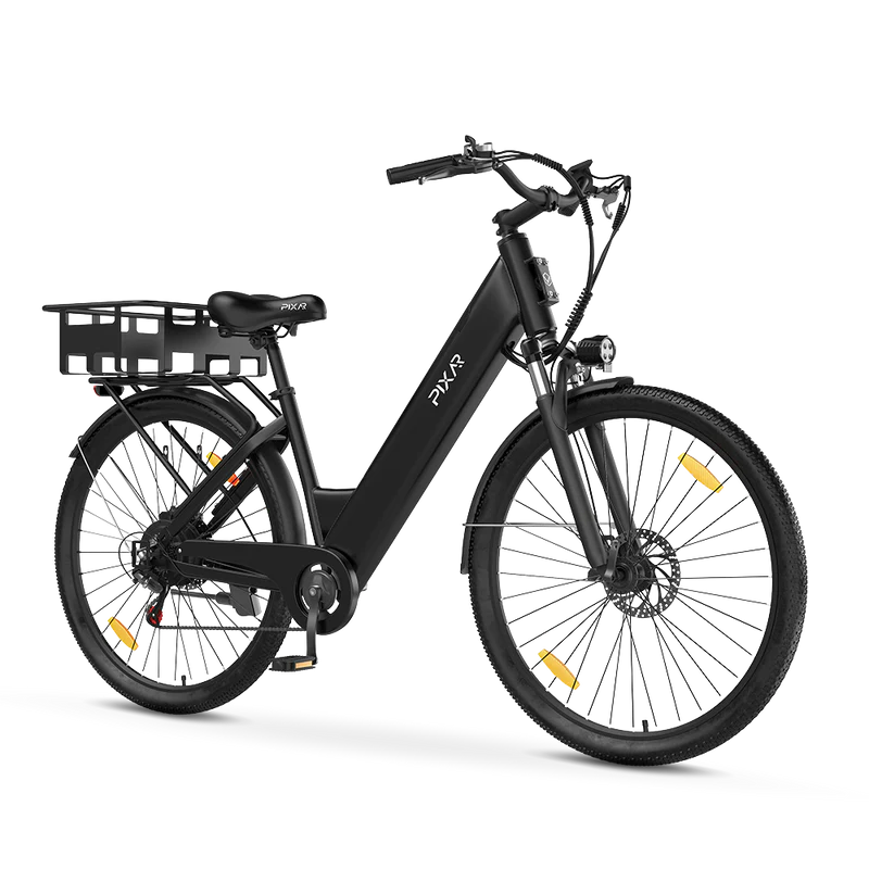 PIXAR C1 E-Bike | City E-Bike mit Samsung Akku & 120 km Reichweite