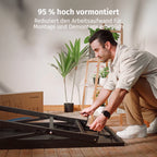 Sunshare Ray Geländer-Balkonhalterung mit verstellbarem Neigungswinkel