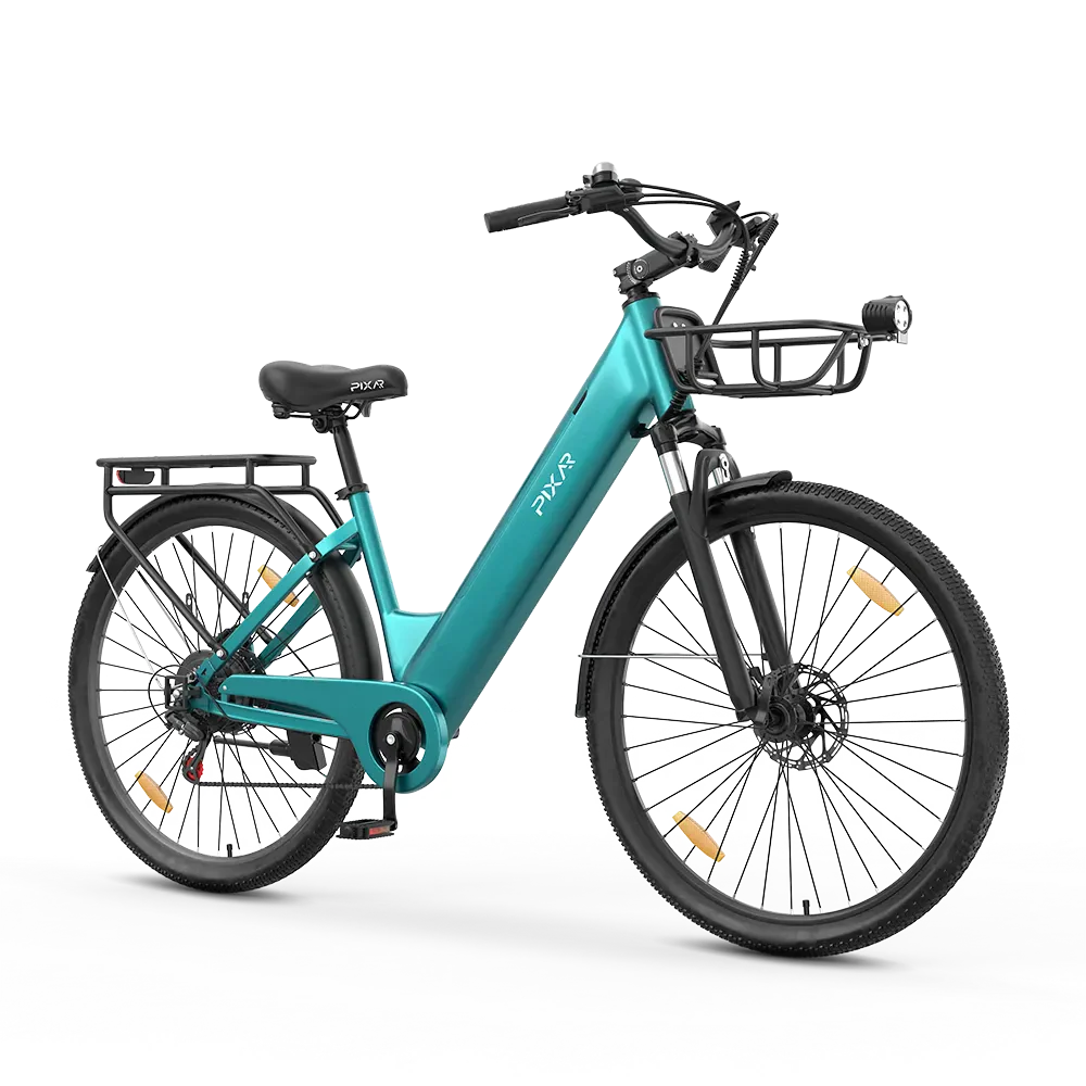 PIXAR C1 Pro E-Bike | City E-Bike mit Samsung Akku & 150 km Reichweite